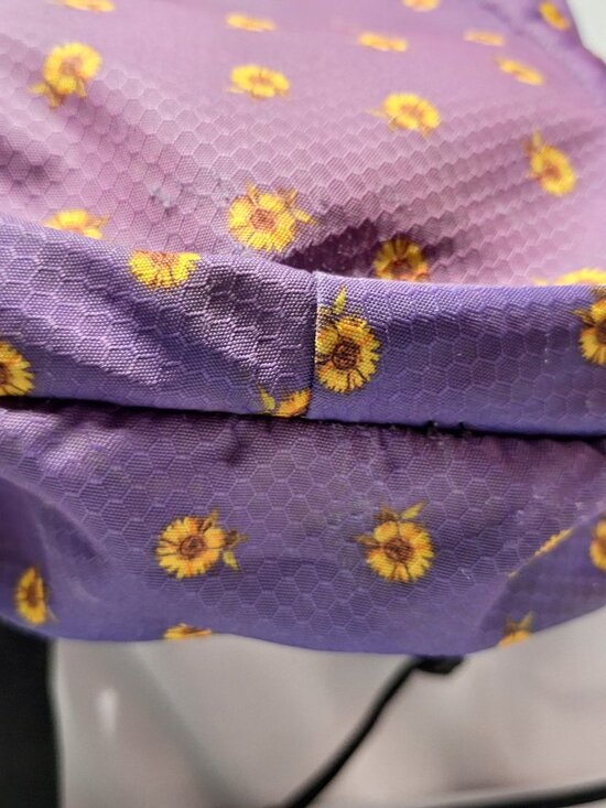 *SALE* Vibedration Hydration Backpack w/o bladder, Purple with Sunflowers, Used main image 15